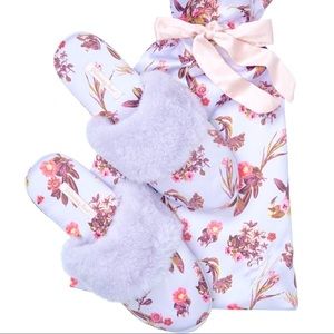 Closed Toe Fur Slippers